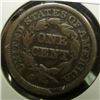 Image 2 : 1847 U.S.. Large Cent, Good-VG.