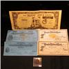 Image 1 : 1810 U.S. Large Cent, AG; $100 Bank note "Happy Joe's Pizza and Ice Cream Parlor"; & (4) different 1