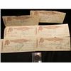 Image 1 : 1818 U.S. Large Cent, VG & (6) 1897 "Bank of Indian Territory Guthrie, Ok." Checks.