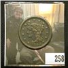 Image 1 : 1853 U.S. Large Cent, EF.