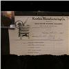 Image 1 : 1854 U.S. Large Cent, Fine; & 1909 Invoice from "Kostlan Manufacturing Co. Manufacturers of High Gra