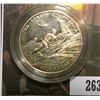 Image 2 : 1991/1995 United States of America World War II Commemorative Half Dollar, Proof, encapsulated.
