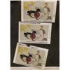 Image 2 : (3) 1984 IA13 Iowa $5 Migratory Waterfowl Stamps. One is unsigned and unused, excellent condition, t