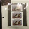 Image 1 : (3) 1988  IA17 Iowa $5 Migratory Waterfowl Stamps. All are unsigned and unused, excellent condition.