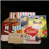 Image 1 : (3) Hires Root Beer Six Pack Cartons (2 varieities) & a Squirt Six Pack Carton, all appear unused; 1