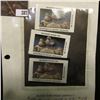 Image 1 : (3) 1989 IA18 Iowa $5 Migratory Waterfowl Stamps. All unsigned and unused, excellent condition.