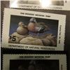 Image 2 : (3) 1989 IA18 Iowa $5 Migratory Waterfowl Stamps. All unsigned and unused, excellent condition.