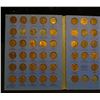 Image 2 : Partial Set of 1941-60 Lincoln Cents in a blue Whitman folder.