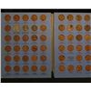Image 2 : Partial Set of 1941-62 Lincoln Cents in a blue Whitman folder.