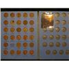 Image 3 : Partial Set of 1941-62 Lincoln Cents in a blue Whitman folder.