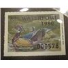 Image 2 : 1980 Missouri Number 2 Migratory Waterfall Stamp #000578, Mint, unsigned or used, originally valued 