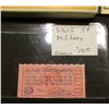Image 2 : Original unused "Allison's improved Credit Coupon Check Book"; WW I "Military Entertainments Good Fo