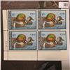 Image 1 : 1979 Line numbered Plateblock of four RW46 Federal Migratory Waterfowl $7.50 Stamps. Mint condition.