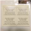 Image 2 : 1989 UR Line numbered Plateblock of four RW56 Federal Migratory Waterfowl $12.50 Stamps. EF.