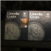 Image 1 : (2) Partial Sets of 1975 up Lincoln Cents in Whitman folders, includes several AU-BU coins.
