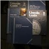 Image 1 : 1975-96 Partial Set of Lincoln Cents in a blue Whitman folder; empty Whitman folder "Canadian Silver