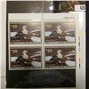 Image 1 : 1991 UR Line numbered Plateblock of four RW58 Federal Migratory Waterfowl $15.00 Stamps. EF.