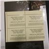 Image 2 : 1991 UR Line numbered Plateblock of four RW58 Federal Migratory Waterfowl $15.00 Stamps. EF.