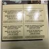 Image 2 : 1999 UL Line numbered Plateblock of four RW66 Federal Migratory Waterfowl $15.00 Stamps. EF.