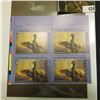 Image 1 : 2000 UL Line numbered Plateblock of four RW67 Federal Migratory Waterfowl $15.00 Stamps. EF.