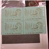 Image 1 : Block of Four 1973 New Jersey Division of Fish, Game, & Shellfisheries Resident $2 Trout Stamps. Min
