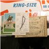 Image 2 : Heavy paper sign "Hurry! Limited Time Only! King-Size Frostie 10c Off on carton of Frostie Now 6 (pl