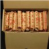 Image 2 : (29 1/2) Rolls of Circulated U.S. Memorial Cents, most of which are copper issues; & (13 1/2) Rolls 