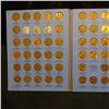 Image 3 : 1941-75 Nearly complete Set of Lincoln Cents in a Whitman folder. Lots of BU coins.