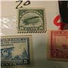 Image 2 : Scott C2 Airmail Stamp, Used, VF; Scott # 650 5c Blue, mint Stamp; (2) pairs of 13c Waterfowl Stamps