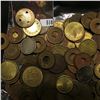 Image 2 : Big Batch of old amusement tokens, lots of different pcs
