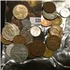Image 1 : Small bag of foreign coins, 22 pieces from around the world