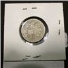 Image 2 : 1869 Shield Nickel - AG