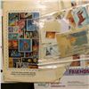 Image 2 : 2 Starter Stamp sets - mostly foreign cancelled Birds & Blooms, Space - lots of loose stamps to ente