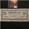Image 1 : April 10, 1933 by the "Clarinda Chamber of Commerce" "Good for Twenty-Five Cents" signed by Sec'y an