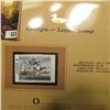 Image 2 : 1997 Georgia $5.50 Waterfowl Stamp, Lesser Scaup, Mint, unused, in original holder with literature.