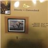 Image 2 : 1997 Illinois $10.00 Waterfowl Stamp, Canvasback, Mint, unused, in original holder with literature.