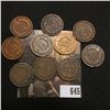 Image 2 : (10) Various Date & Grade Indian Head Cents.