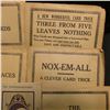 Image 2 : (7) 1920-30 era Magic Card Tricks including "Le Mnemotechnicien…The Mnemonist", "Nox-Em-All", "Three
