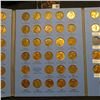 Image 4 : 1941-75 partial set of Lincoln Cents in a Whitman folder.