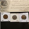 Image 2 : (3) Old Sight Drafts from 1899 with Documentary Stamps, very ornate (2) With Lions and one with Fron