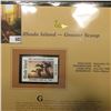 Image 2 : 1997 Rhode Island $7.50 Waterfowl Stamp, Greater Scaup, Mint, unused, in original holder with litera