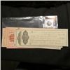 Image 1 : (10) 1886-1901 Sight Drafts and Checks from Alabama; & 1867 Indian Head Cent, Good.