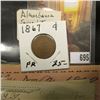 Image 2 : (7) 1886-90 Sight Drafts and checks from Alabama; & 1867 Indian Head Cent, Good. & 1868 Indian Head