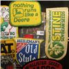 Image 2 : (10) Different Cloth Embroidered Advertising Patches including "John Deere", "Heileman's Pure Genuin