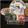 Image 3 : (12) Different Cloth Embroidered Advertising Patches including "Emergency Medical Technician", "Indi