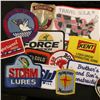 Image 3 : (20) Different Cloth Embroidered Advertising Patches including "Pioneer Brand Seeds", "Meadow Gold",