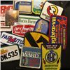Image 2 : (20) more Different Cloth Embroidered Advertising Patches. This is the beginning of a sale of cloth 
