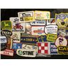 Image 1 : (20) more Different Cloth Embroidered Advertising Patches. This is the beginning of a sale of cloth 