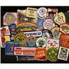 Image 1 : (25) more Different Cloth Embroidered Advertising Patches. This is the beginning of a sale of cloth 