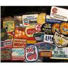 Image 1 : (25) more Different Cloth Embroidered Advertising Patches. This is the beginning of a sale of cloth 